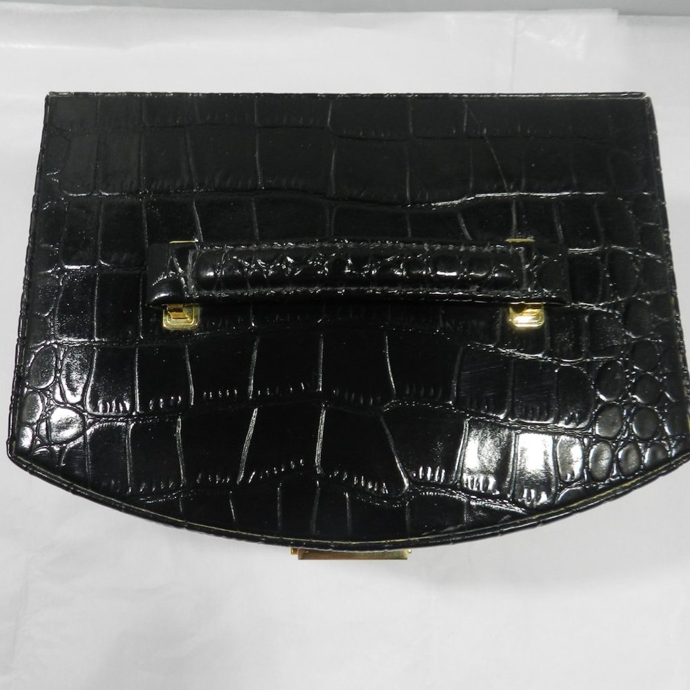 JW London Jewlery Case Black Moc Croc - Picture 7 of 8
